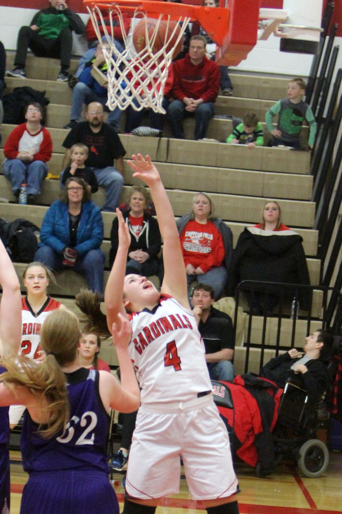 Eau Claire Memorial at Chi-Hi girls basketball 2-8-19